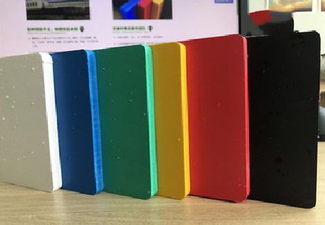 通道广告招牌字材料的性能。